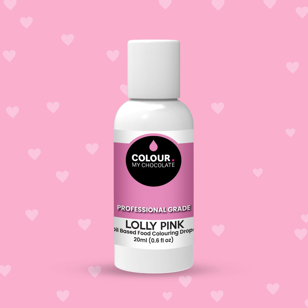 lolly pink food colour valentines day