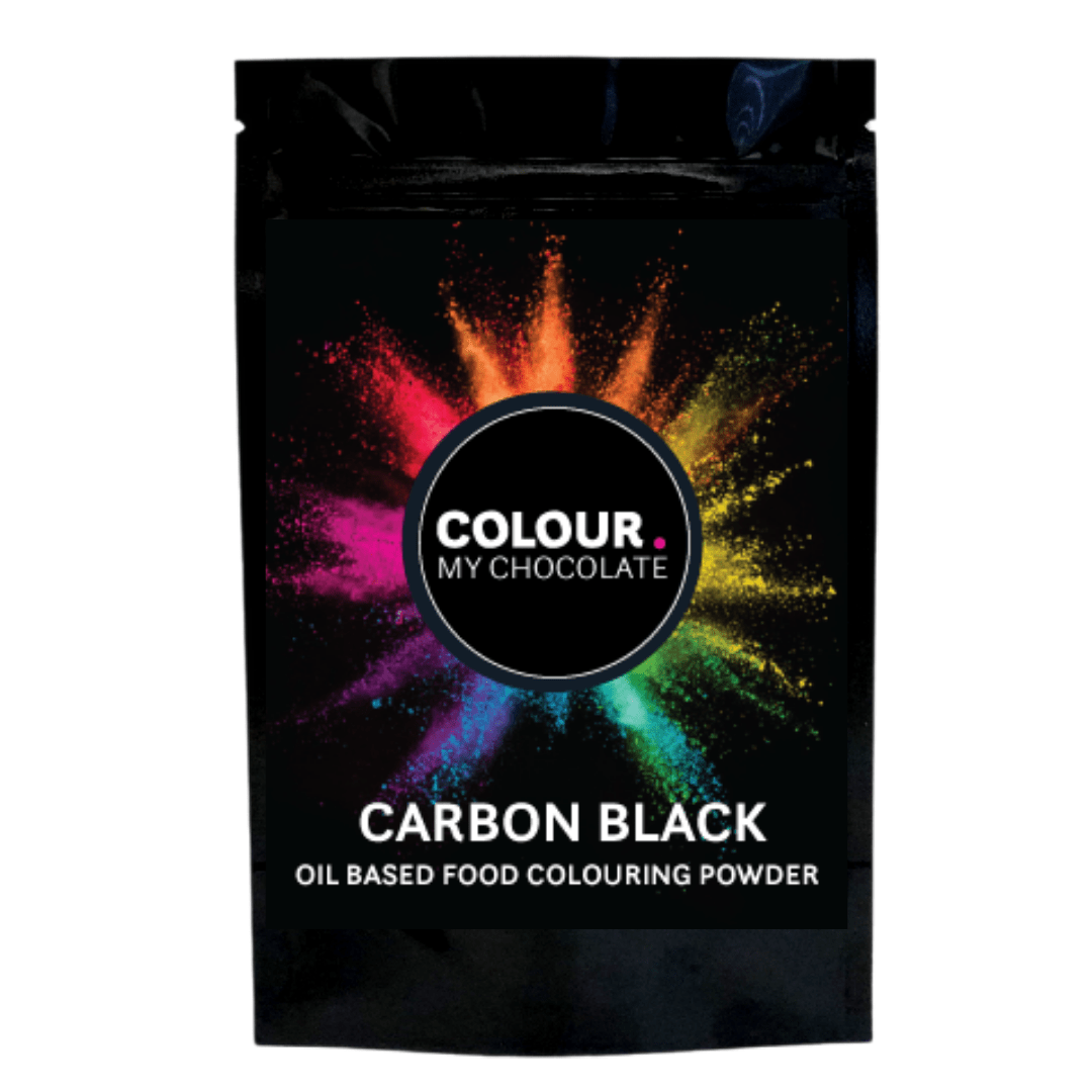 CARBON BLACK Oil Based Food Colouring Powder - Colour My Chocolate