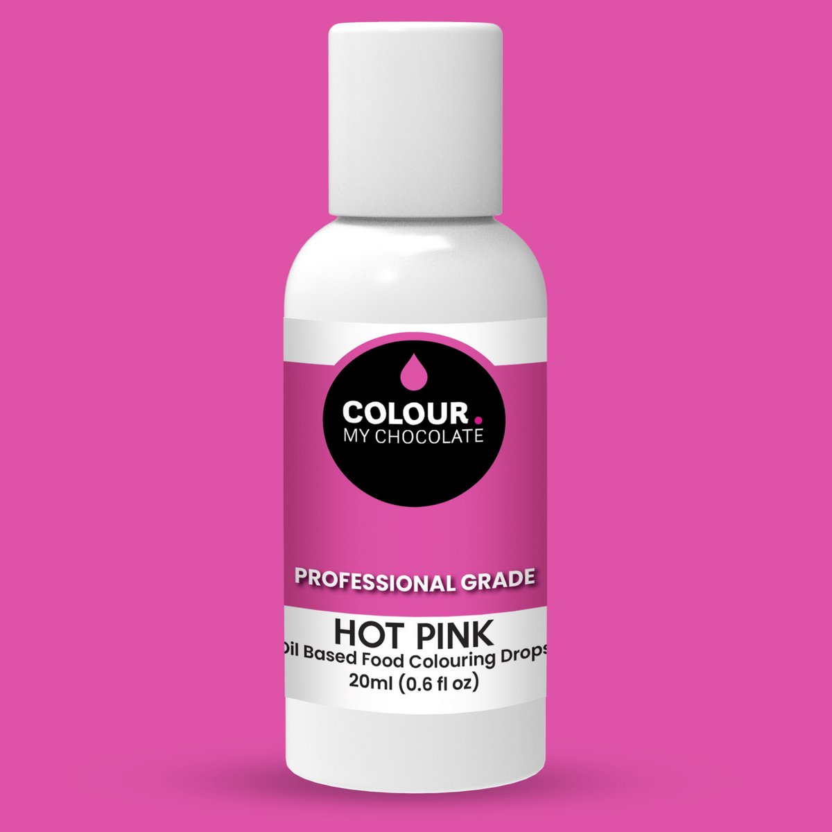 HOT PINK Oil Based Food Colouring Drops