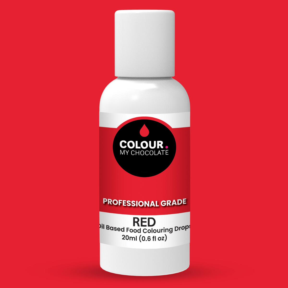 RED Oil Based Food Colouring Drops