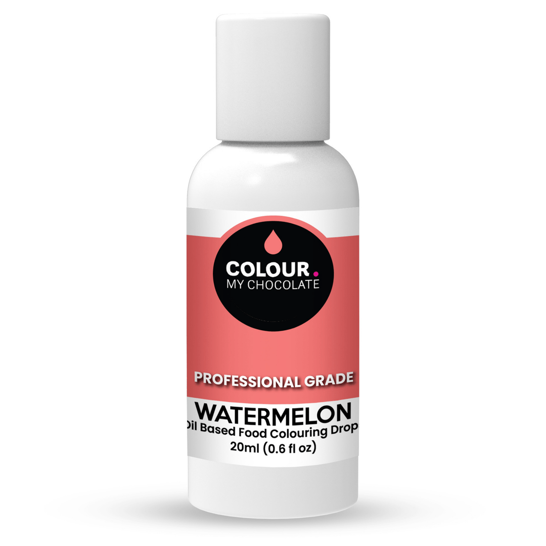 WATERMELON oil Based Food Colouring Drops - Colour My Chocolate