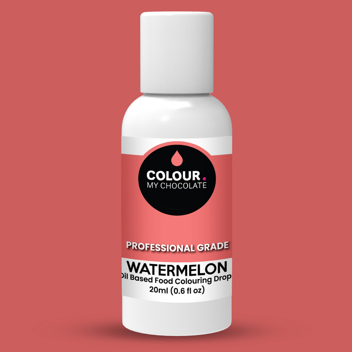 WATERMELON oil Based Food Colouring Drops - Colour My Chocolate