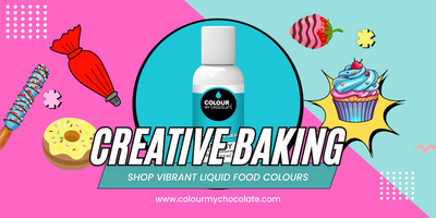 creative food colour liquid drops