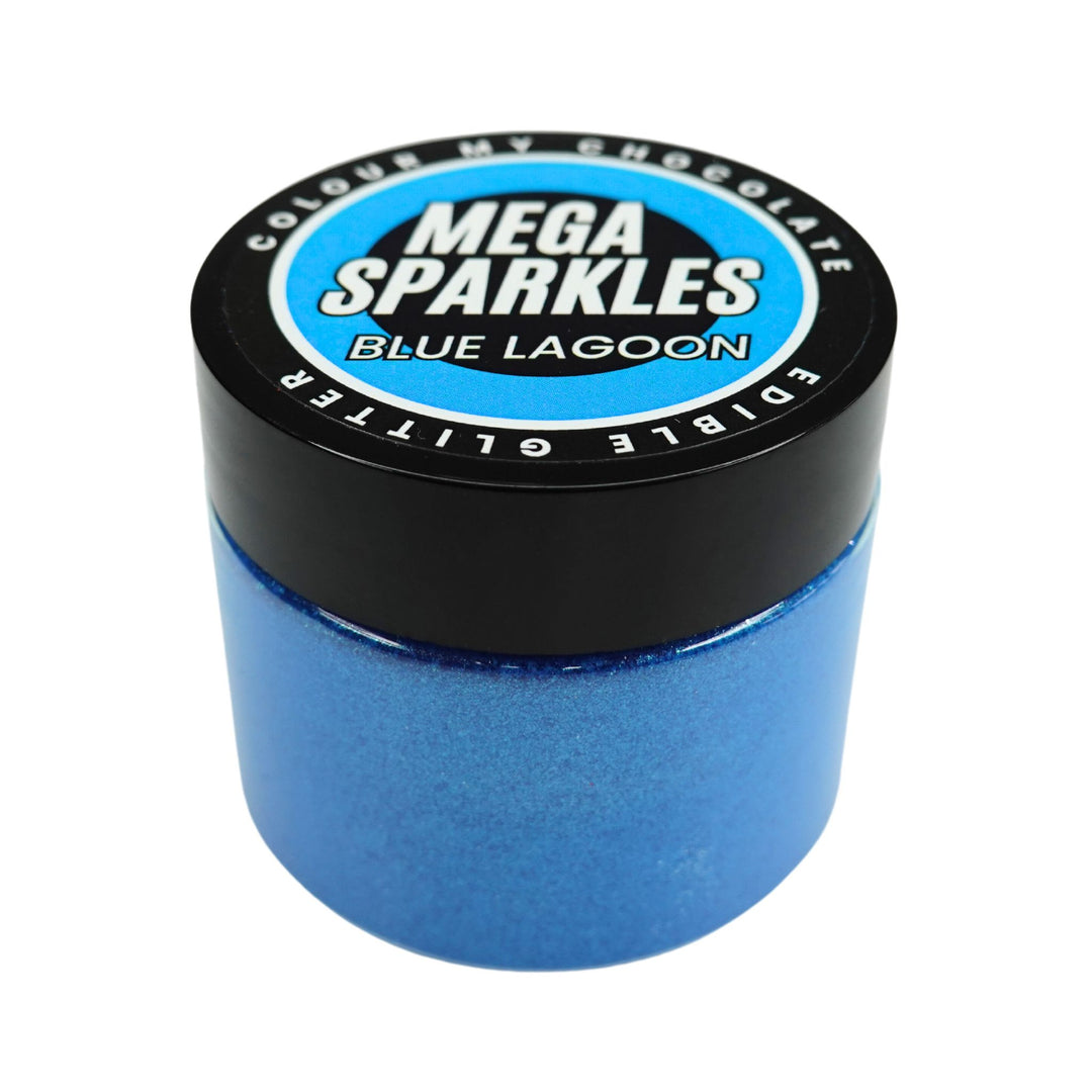BLUE LAGOON Mega Sparkles 50ml - Edible & Drinkable Glitter
