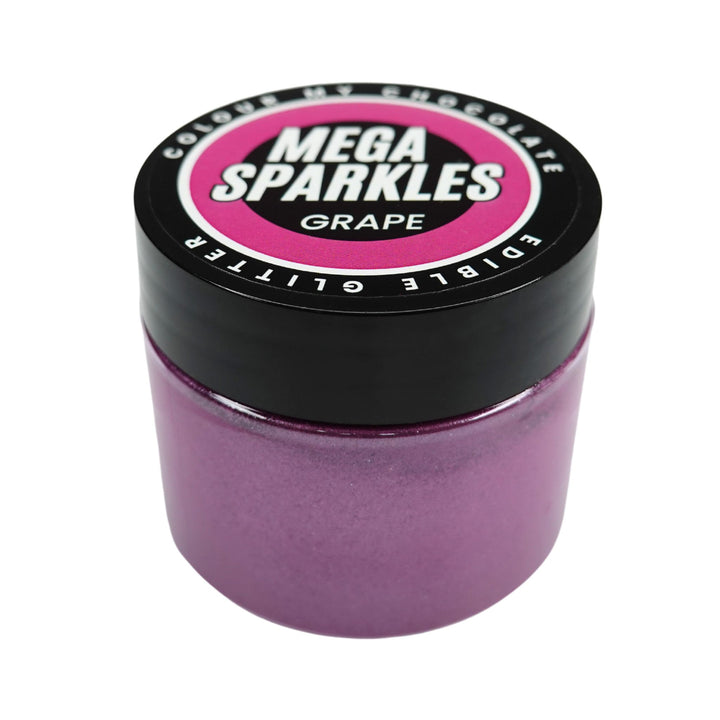 GRAPE Mega Sparkles 50ml - Edible & Drinkable Glitter