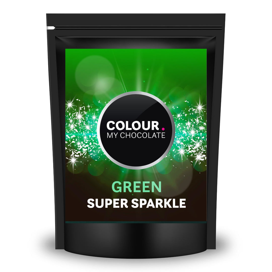 edible glitter green 