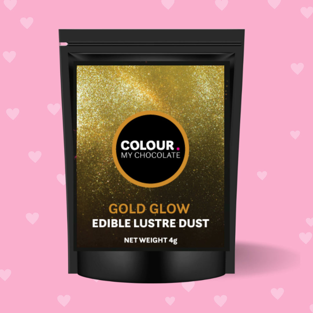 gold lustre dust valentines day