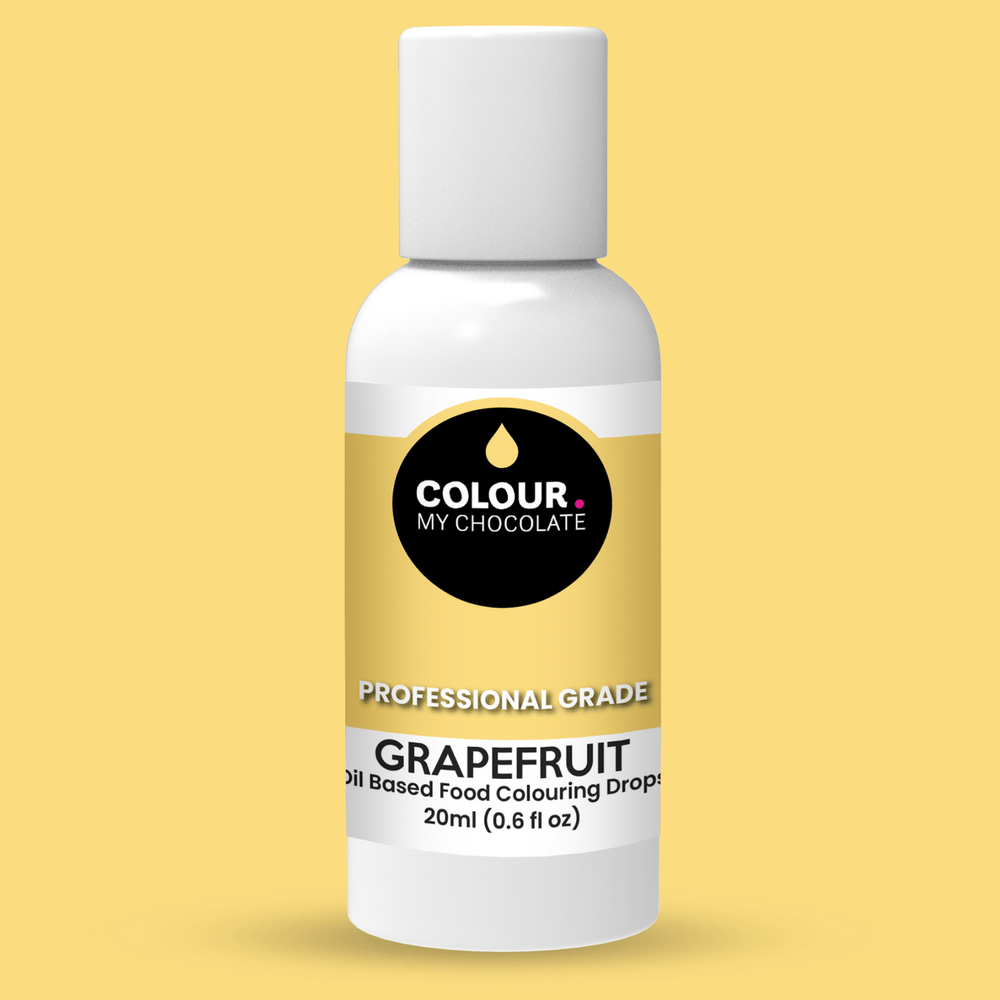 GRAPEFRUIT Oil Based Food Colouring Drops - Colour My Chocolate