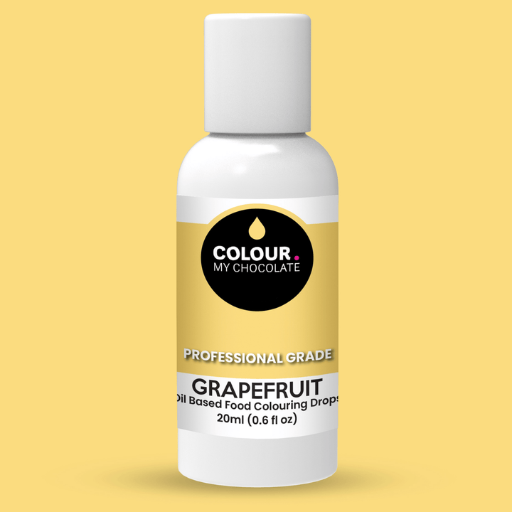 GRAPEFRUIT Oil Based Food Colouring Drops - Colour My Chocolate