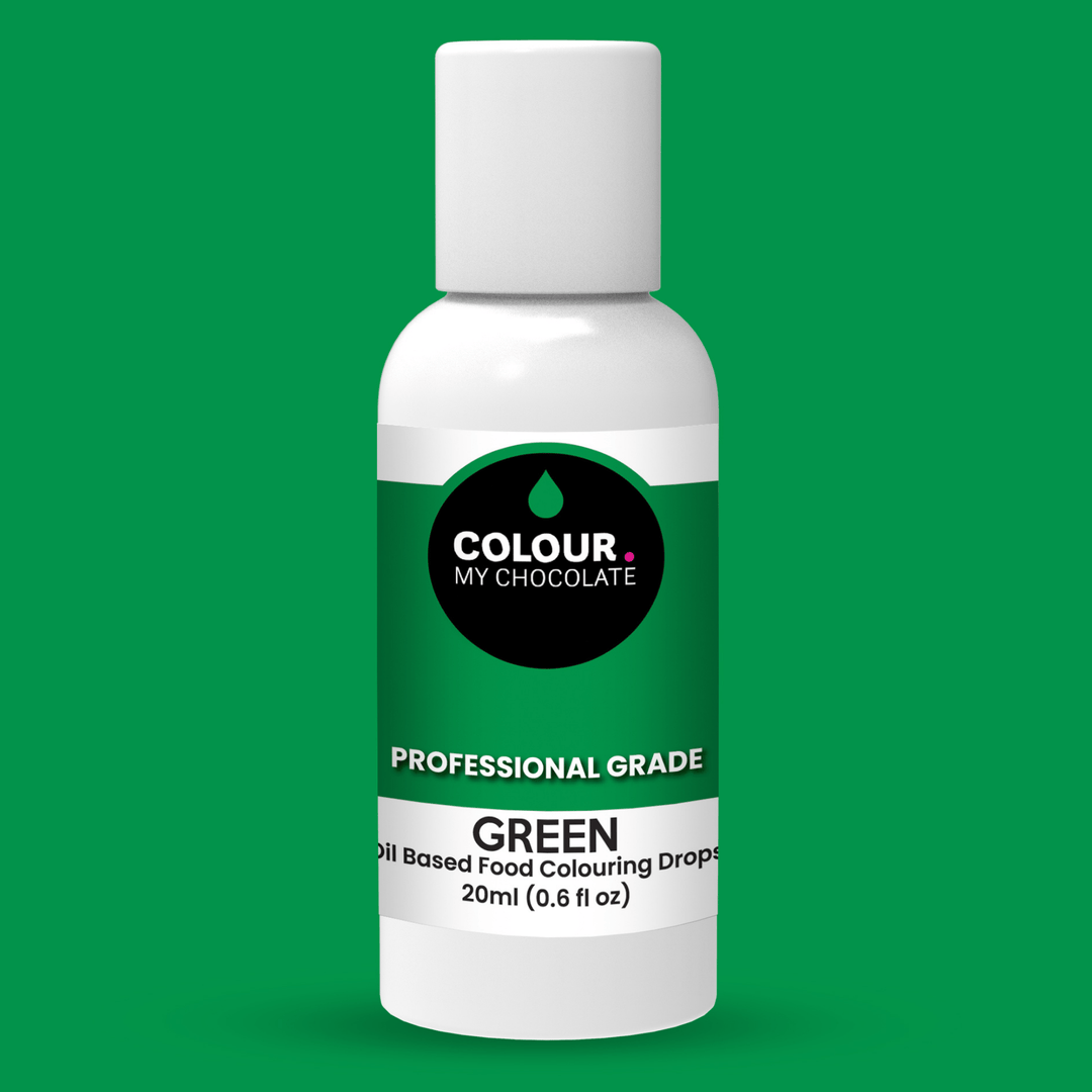GREEN Oil Based Food Colouring Drops - Colour My Chocolate