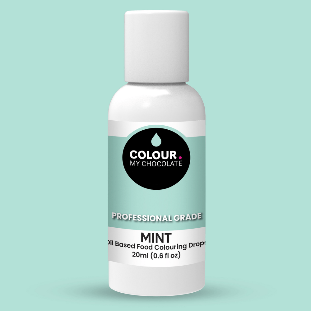 MINT Oil Based Food Colouring Drops - Colour My Chocolate