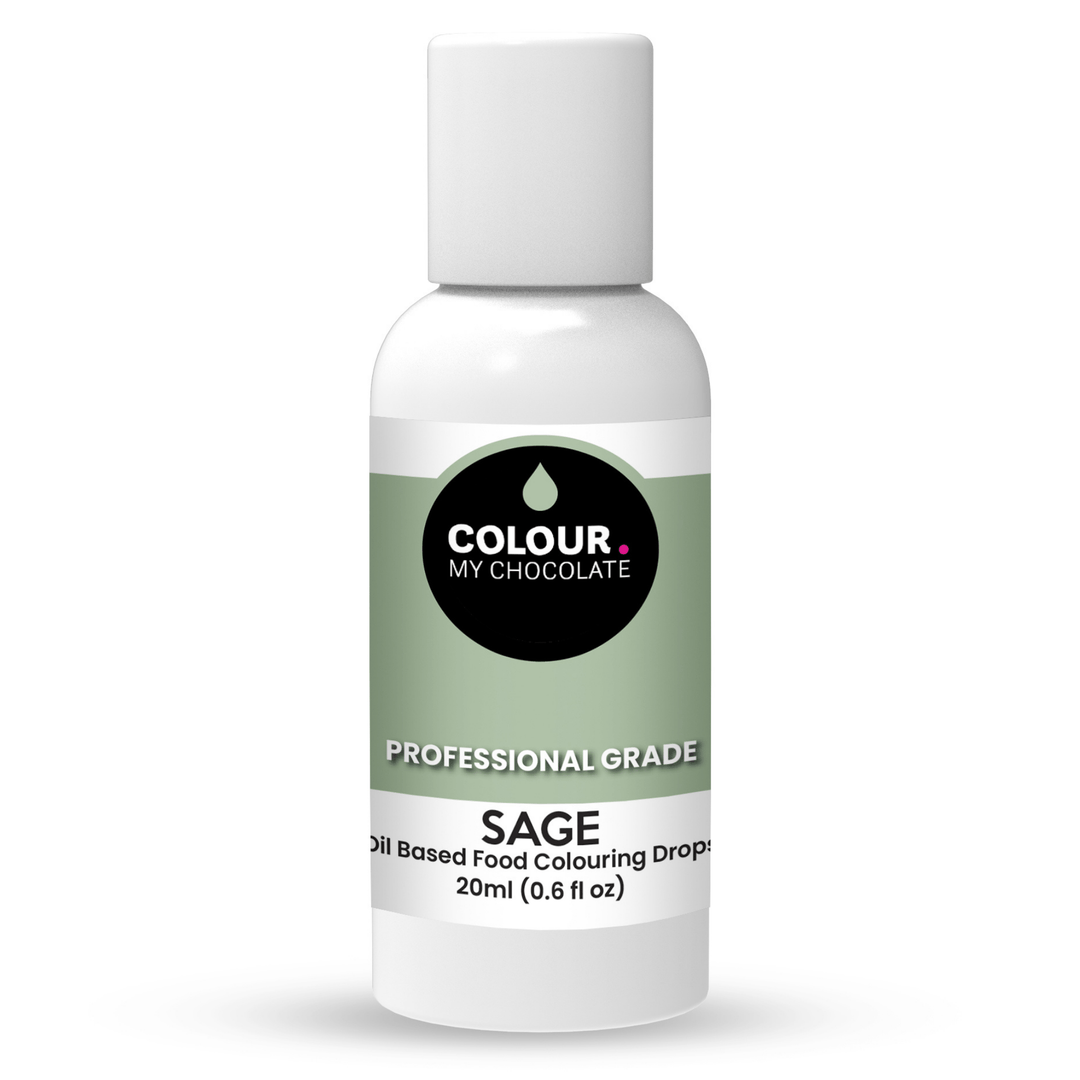SAGE Oil Based Food Colouring Drops - Colour My Chocolate