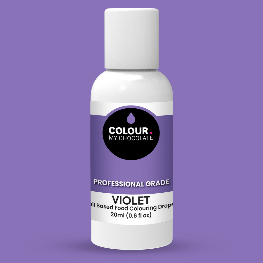 VIOLET Oil Based Food Colouring Drops - Colour My Chocolate